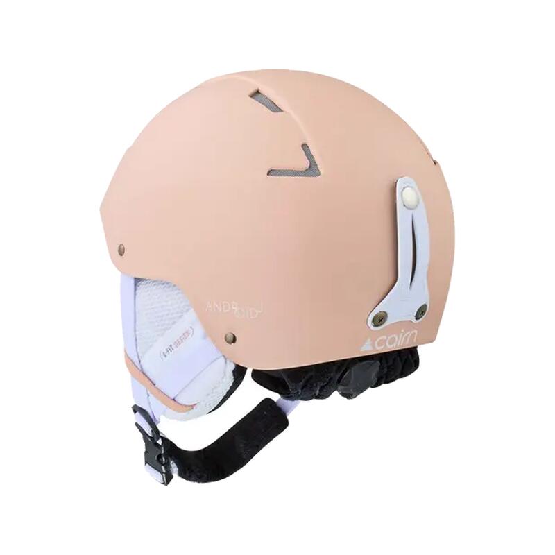 CAIRN Casque de ski ANDROID J - MAT POWDER PINK 2/3