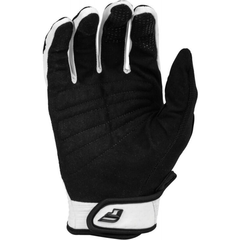 FLY RACING GANTS F-16 FEMME NOIR/BLANC 2/2