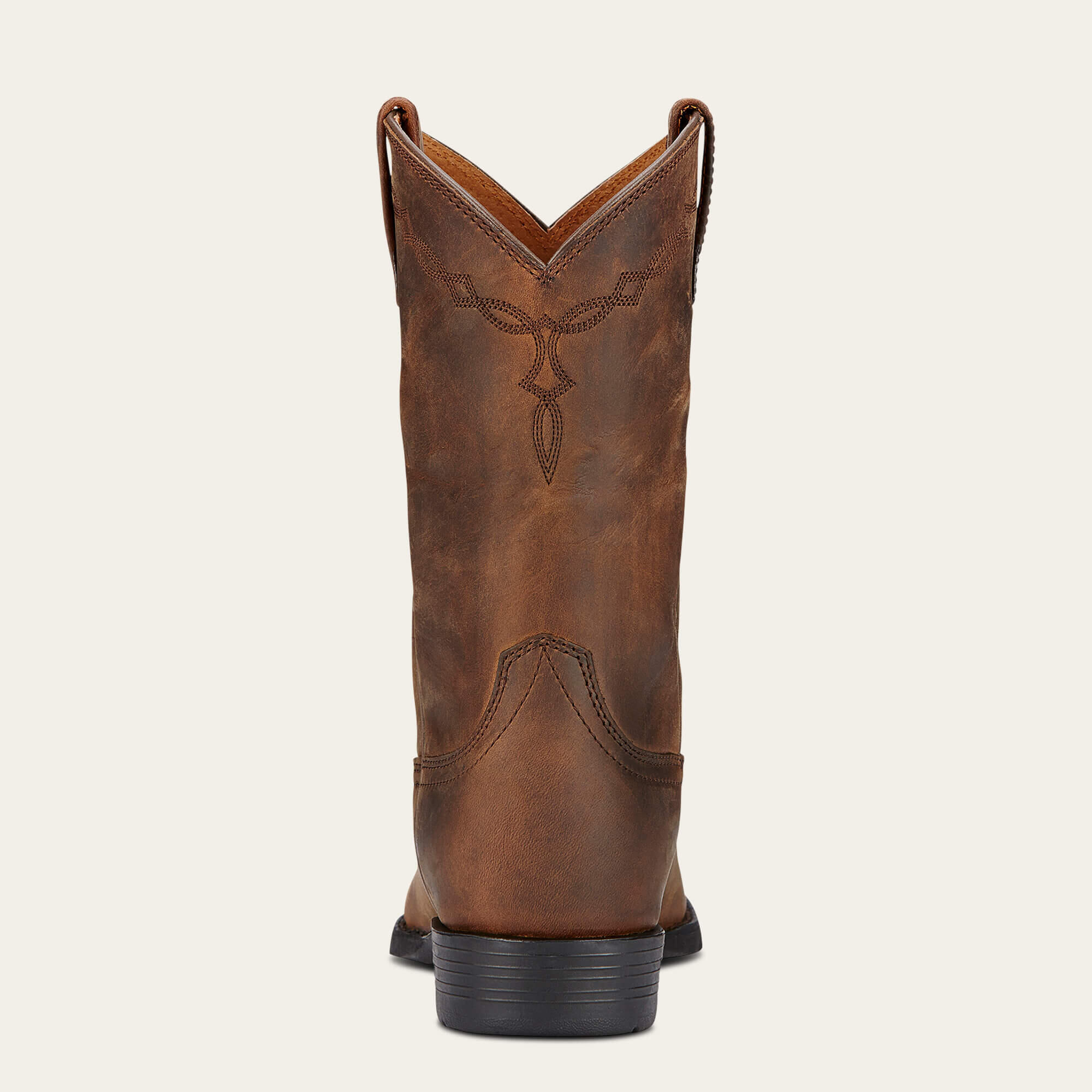 Stivali western da donna in pelle Ariat Heritage Roper 3/5
