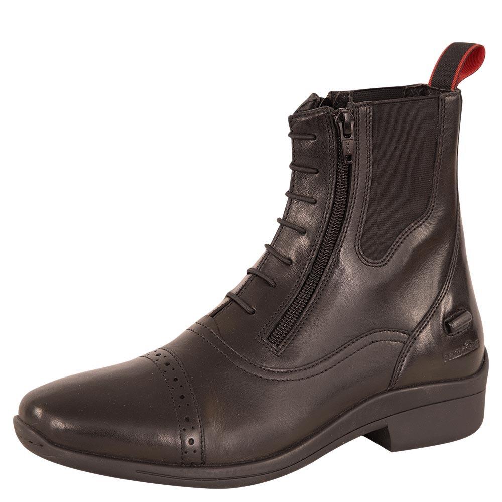 PREMIERE Reitstiefel aus Leder mit doppeltem Frontreißverschluss Premiere Jodhpur Oklahom