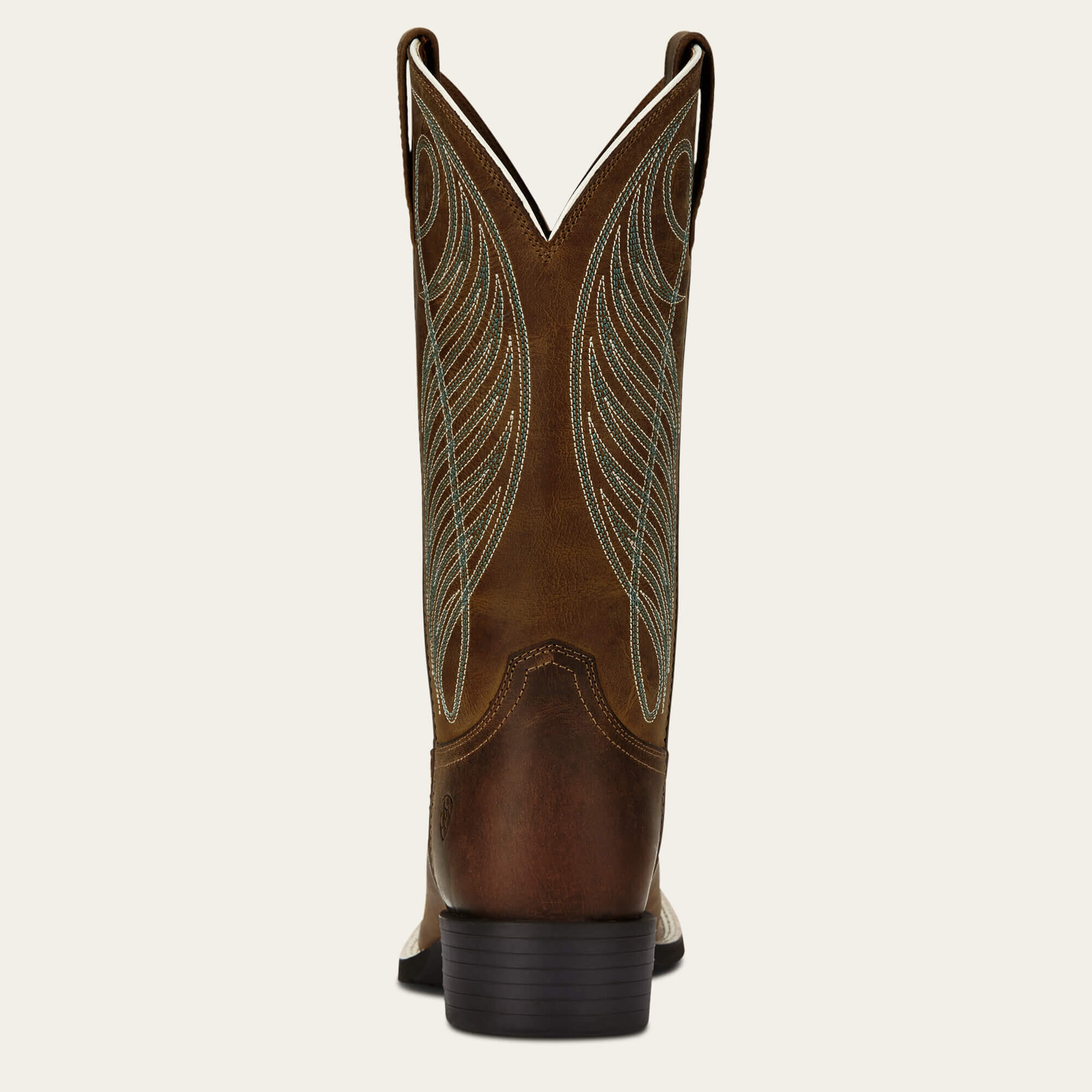 Leren westernlaarzen voor dames Ariat Round Up WST 3/5