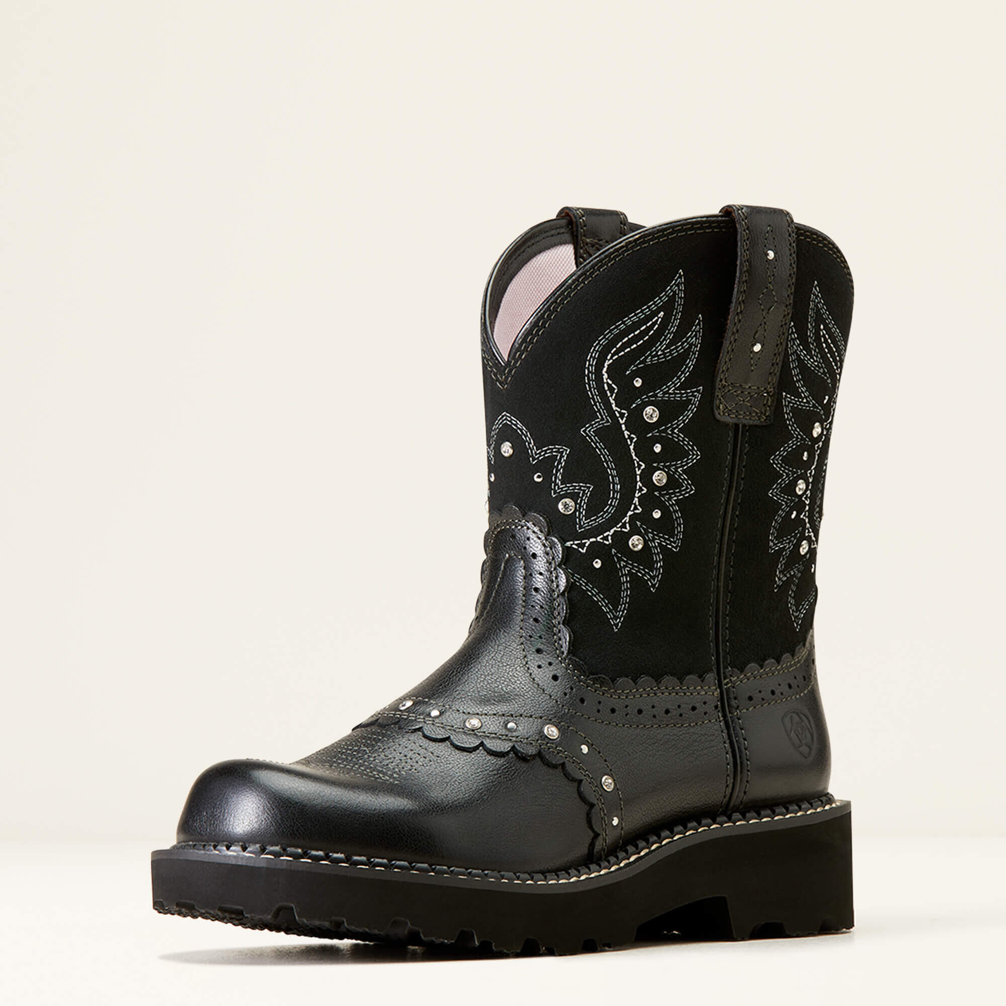 Leren westernlaarzen voor dames Ariat Gembaby ARIAT Decathlon