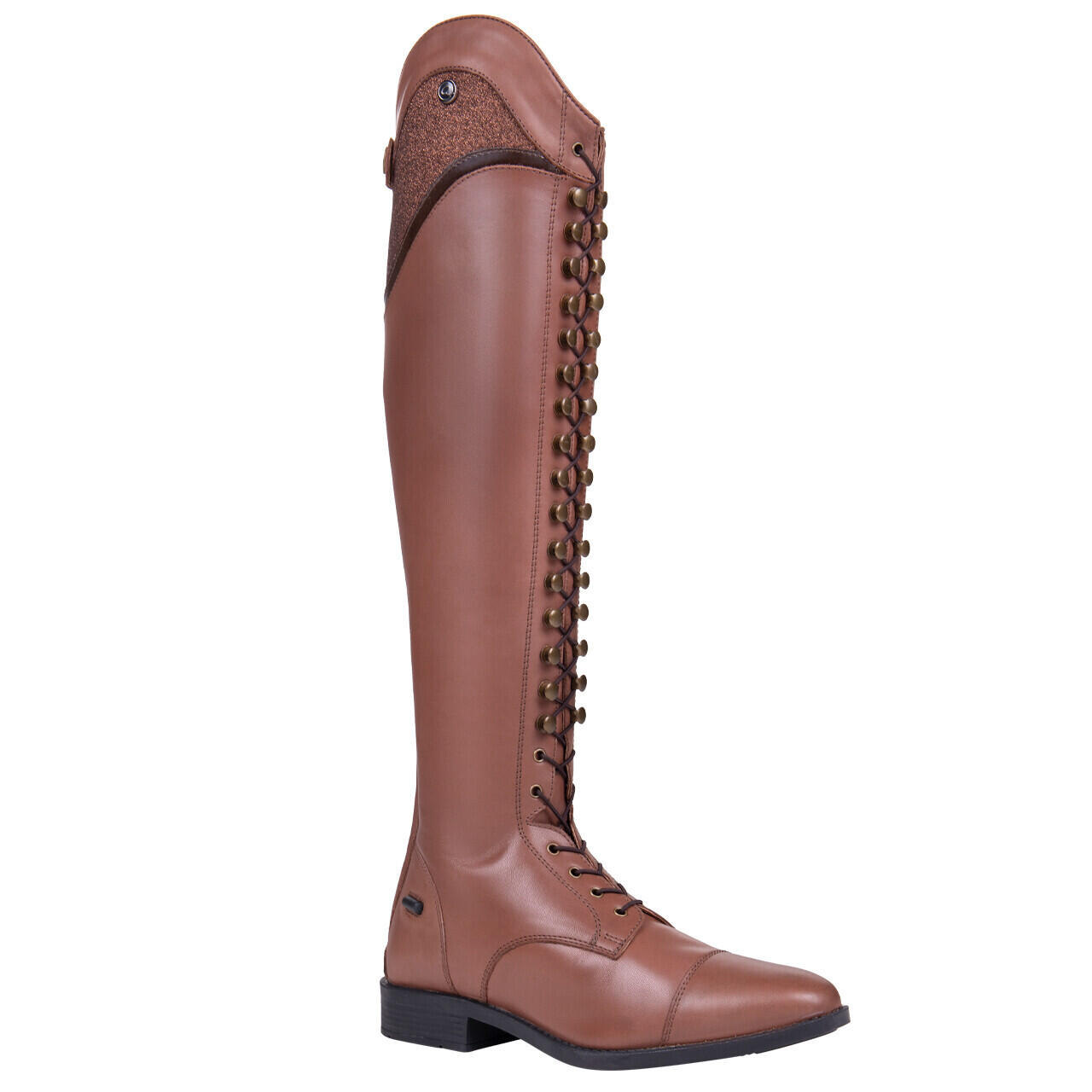 Qhp - Bottes D'Équitation Femme Qhp Hailey - Bottes D'Équitation - Marron - 37 - Decathlon