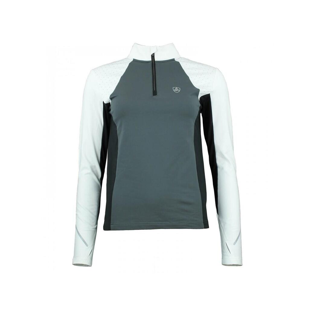 Women's 1st skin t-shirt with zip Peak Mountain