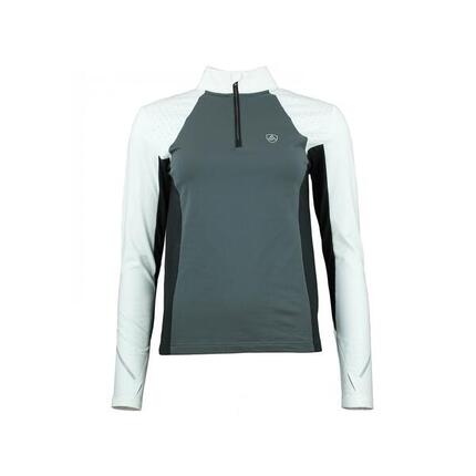 T-Shirt 1. Haut mit Reißverschluss Frau Peak Mountain