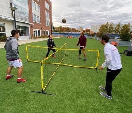 Crossnet - Foot volley - Ensemble de football - Foot volley - Filet