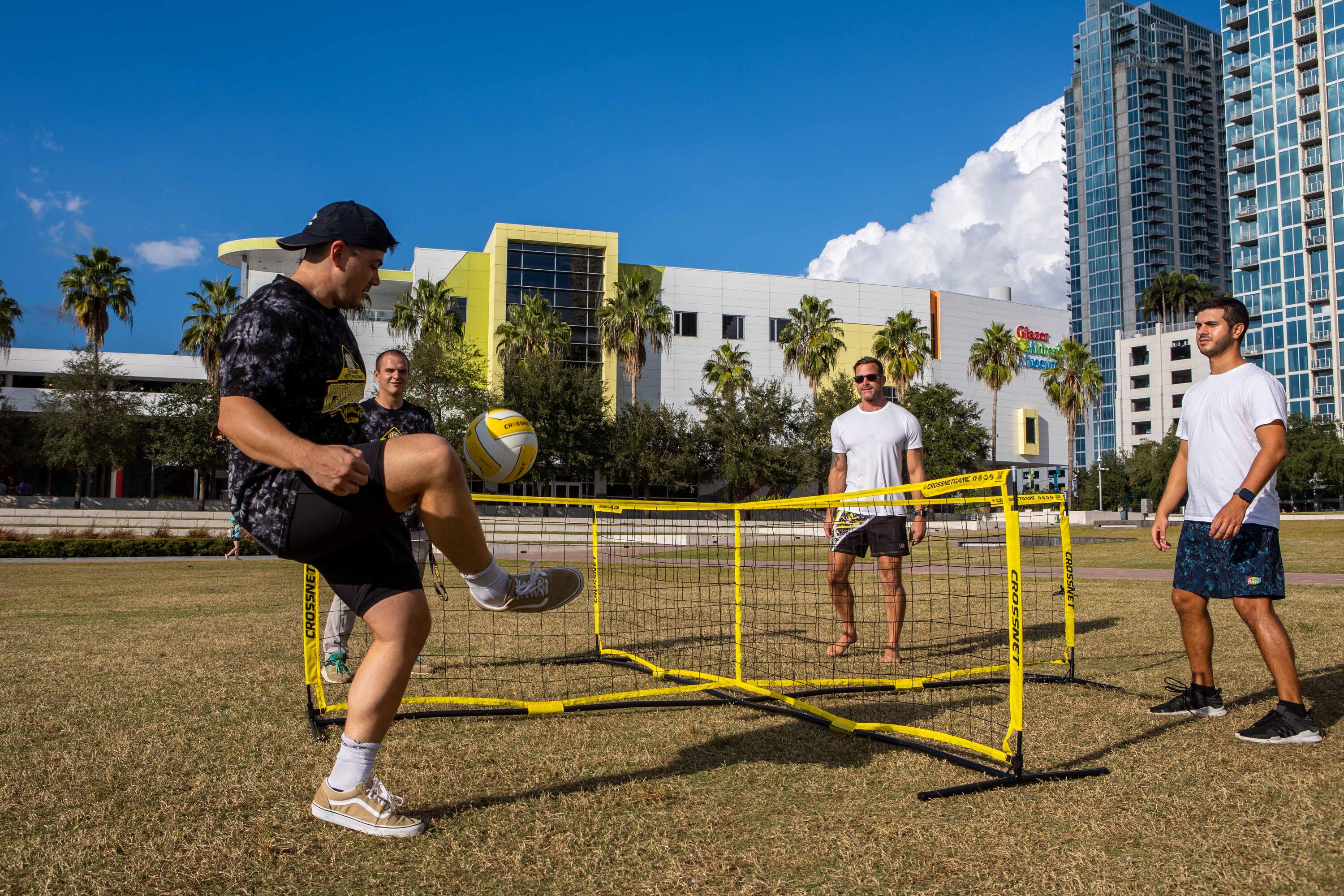 Crossnet - Foot volley - Ensemble de football - Foot volley - Filet 5/6