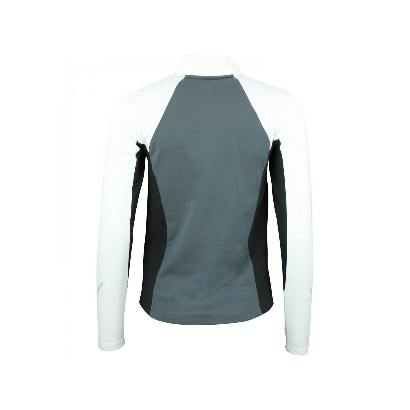 T-shirt 1ere peau avec zip femme Peak Mountain 2/4