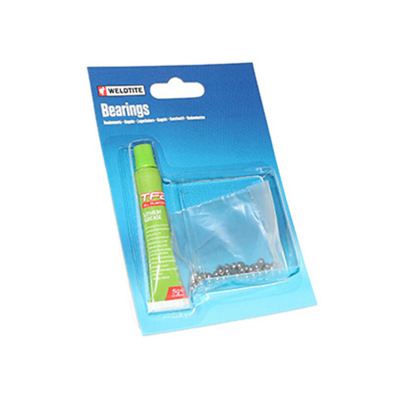 Lot de 54 billes de roulement avec graisse Weldtite 3,969