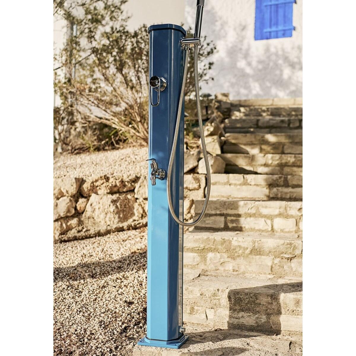 Ducha Solar Exterior Jolly Go 20L con Enjuague de Pies - Aluminio - 120 cm 5/7
