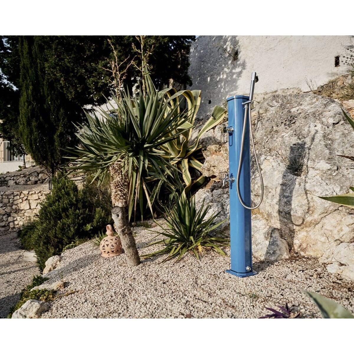 Ducha Solar Exterior Jolly Go 20L con Enjuague de Pies - Aluminio - 120 cm 4/7