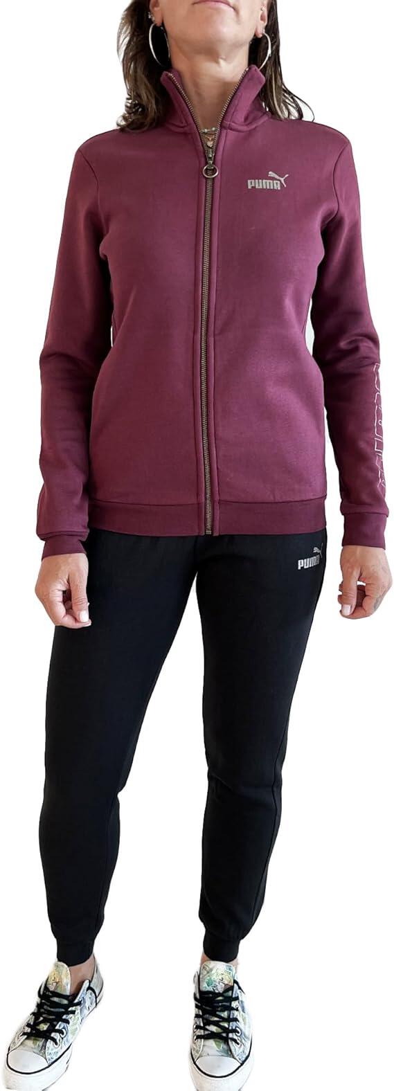 PUMA TUTA PASSEGGIO DA DONNA COLORE BORDEAUX BORDEAUX