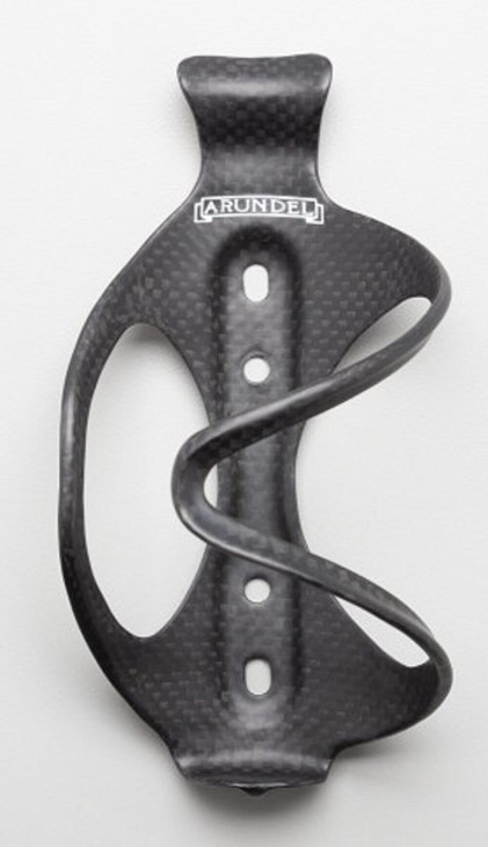GAIOLA PARA GARRAFAS MANDIBULARES DE CARREGAMENTO LATERAL ciclismo Preto Arundel 2/2