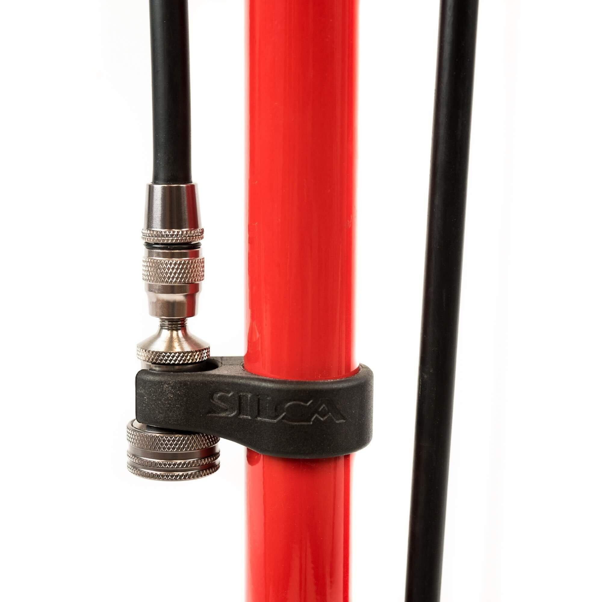 Pista" bicycle foot pump Silca 3/4