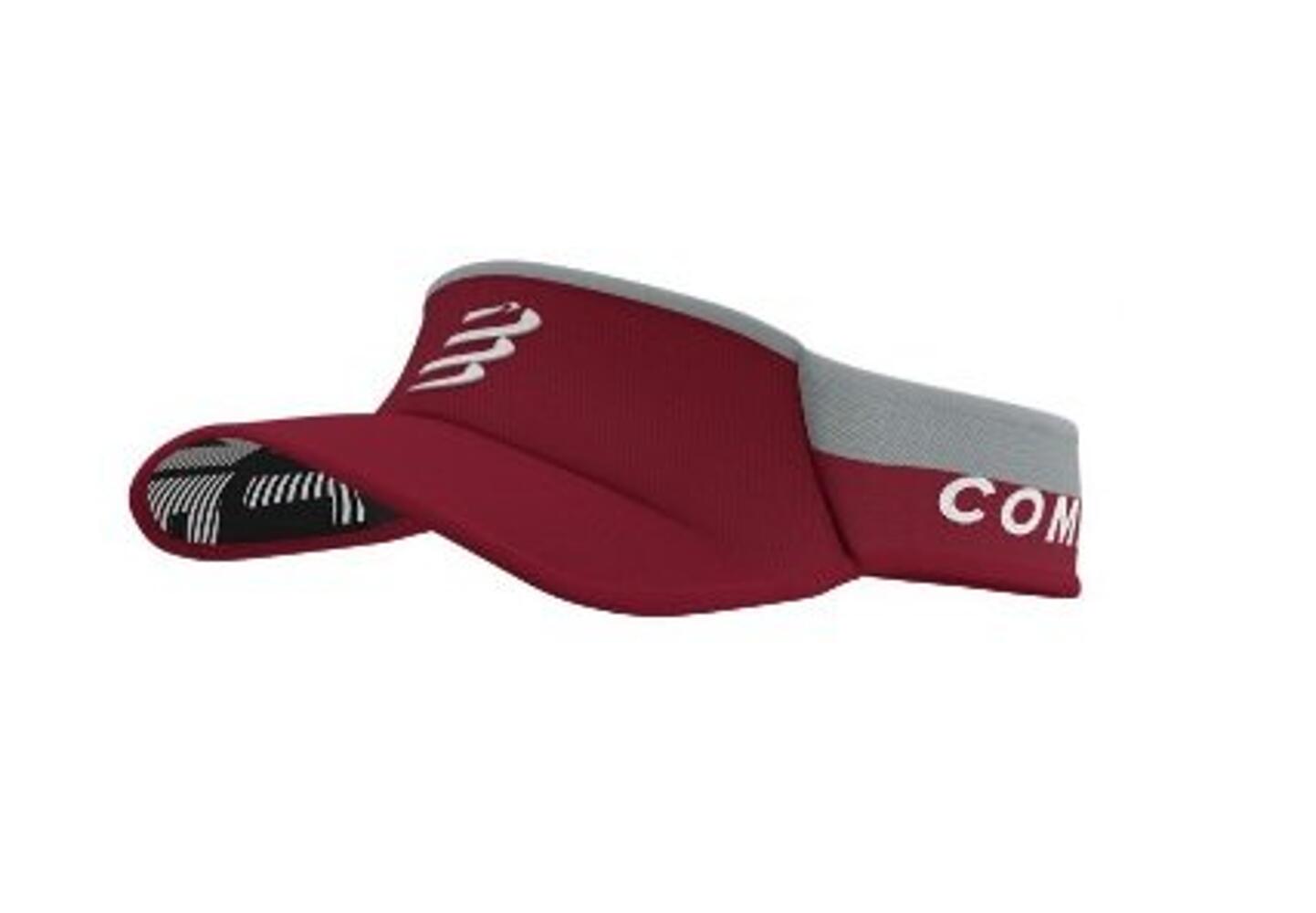 COMPRESSPORT Visera Ultralight Granate running Rojo Compressport