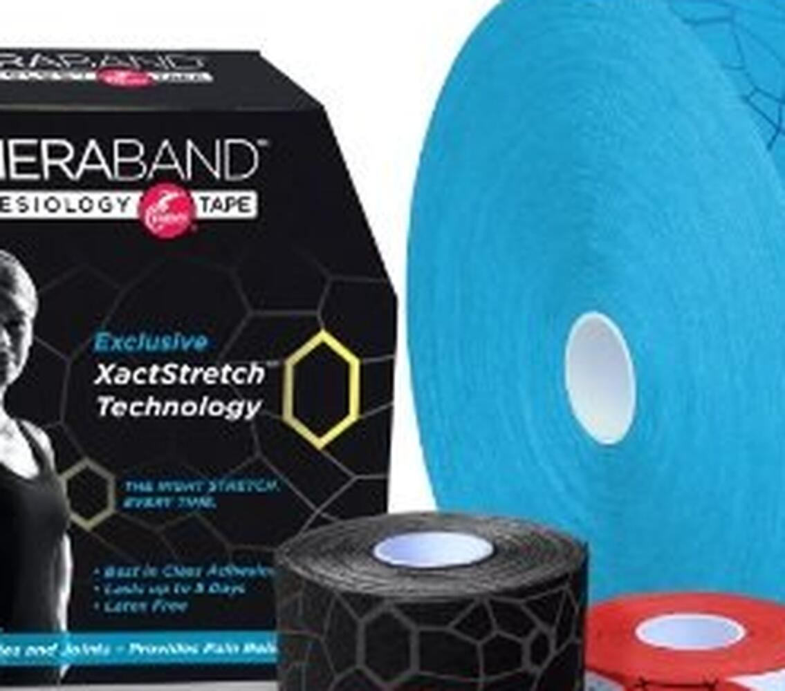 Fita kinesio com xactstretch Azul Thera-Band 2/2
