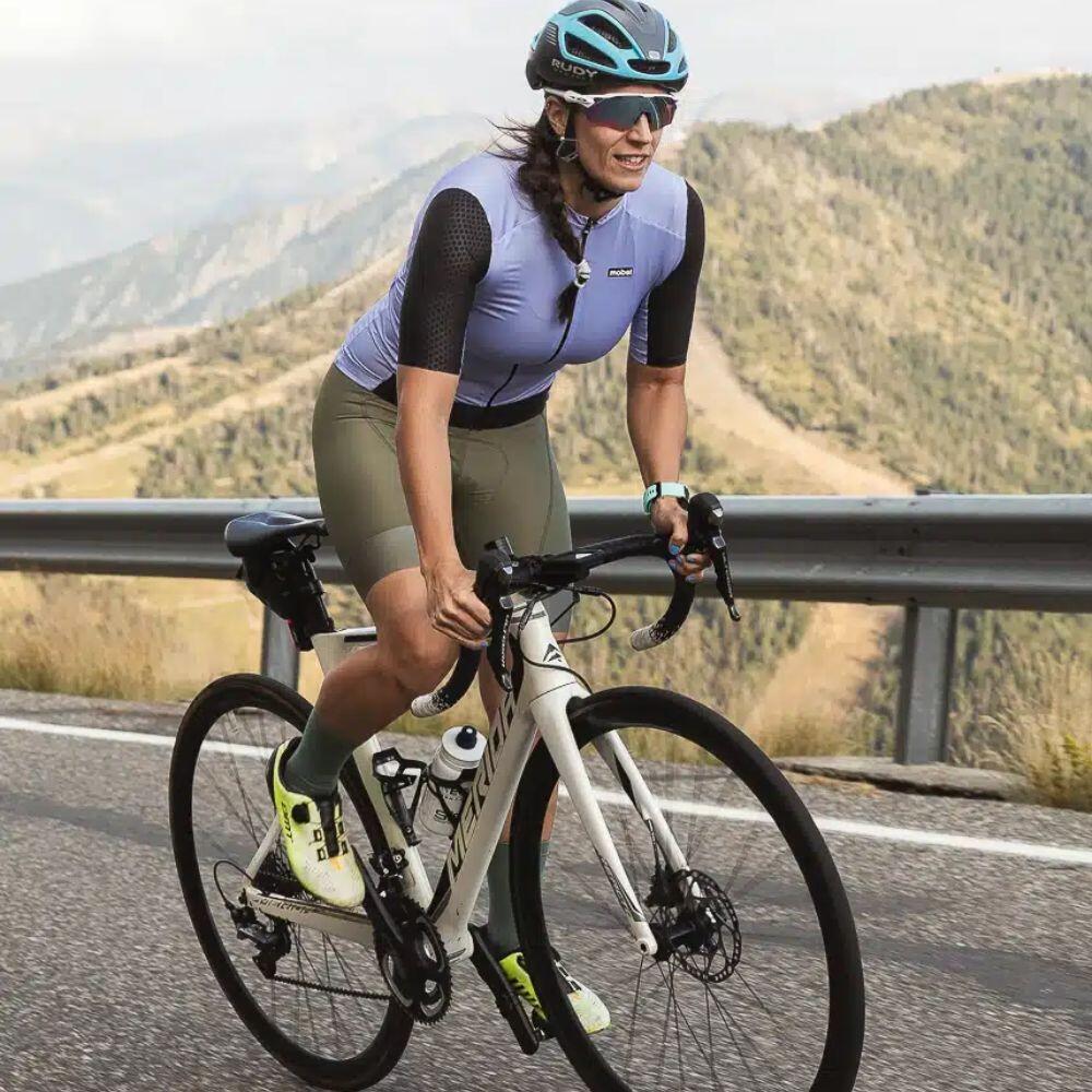 Calções do exército para mulher S-Pro ciclismo Mulher Verde Mobel 3/3