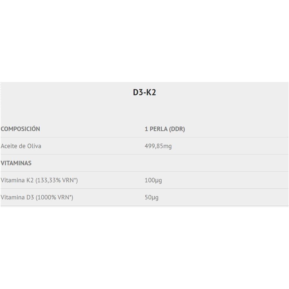 Scientiffic Nutrition Vit D3 2000ui + K2 100mcg 60 Caps 3/3