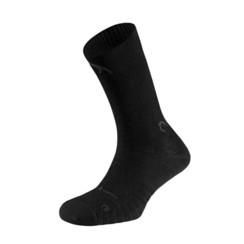 Meias cronos preto/marengo cinzento ciclismo unisex cinzento lurbel