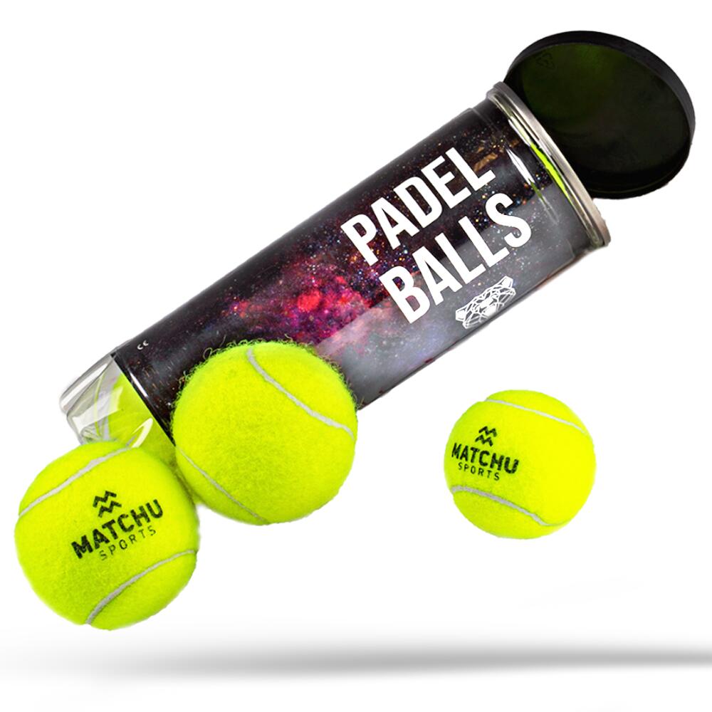 Padel ballen - Blik met 3 ballen 2/5