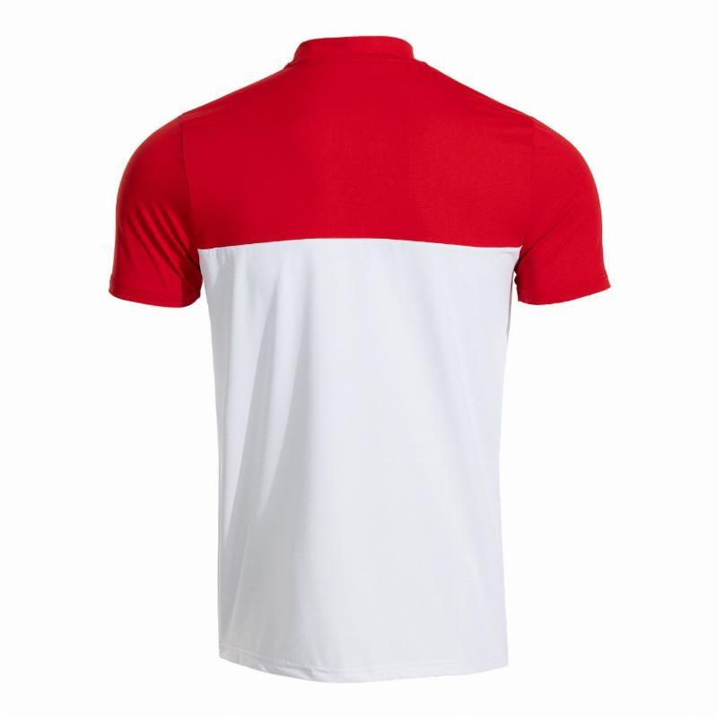 Polo Joma A1 Padel Blanco Rojo 5/5
