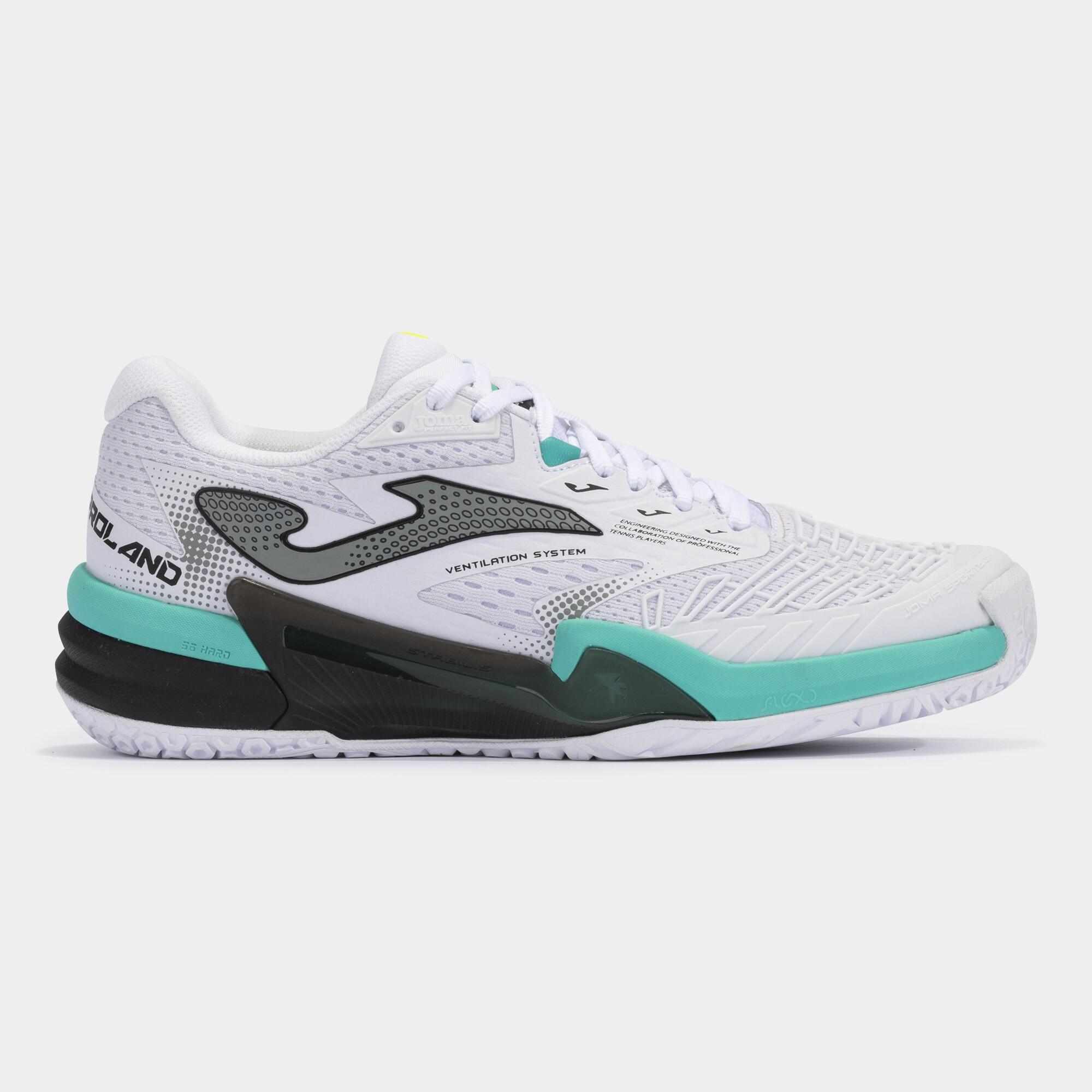 Buty tenisowe męskie Joma T.Roland AC white/black 46