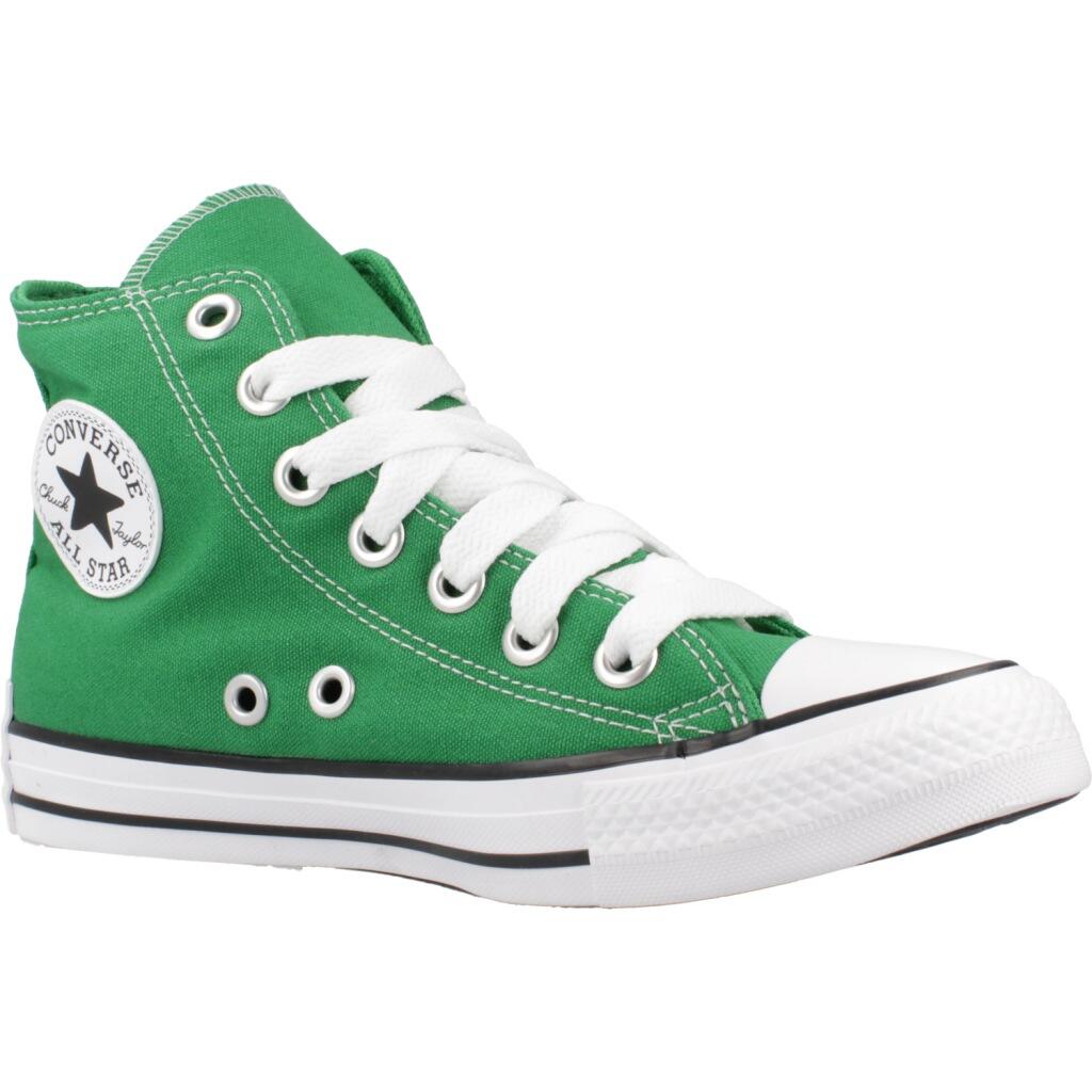 Chaussures Femmes Converse Chuck Classic Hi vert 5/5