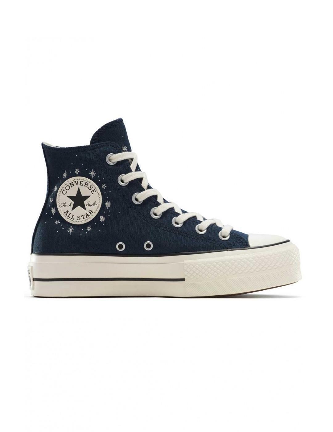 Chaussures pour homme Converse ctas lift hi into the void Bleu 1/6