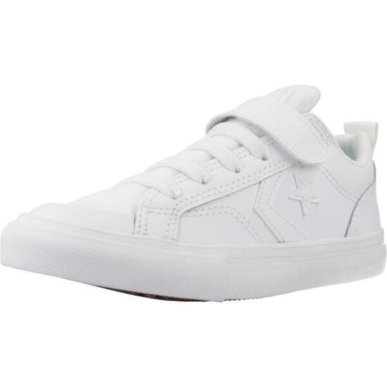 Zapatillas niño Converse Pro Blaze Strap Leather Blanco