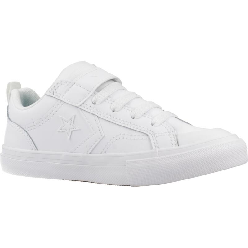 Zapatillas niño Converse Pro Blaze Strap Leather Blanco