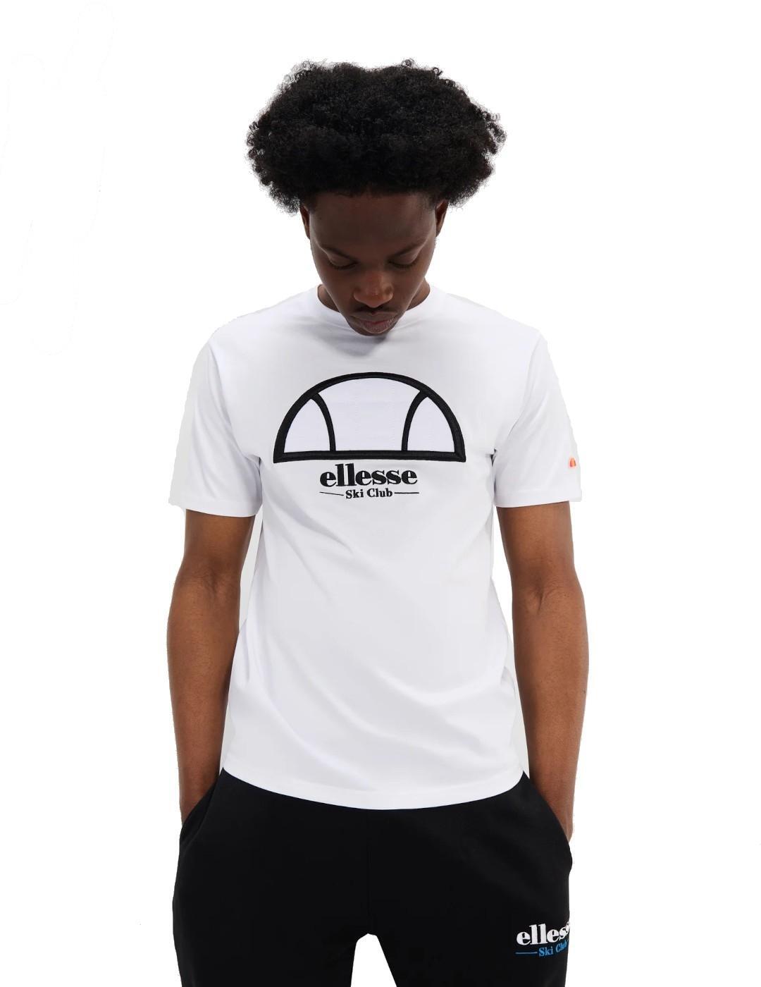T-shirt pour homme Ellesse Vetas Blanc 2/4