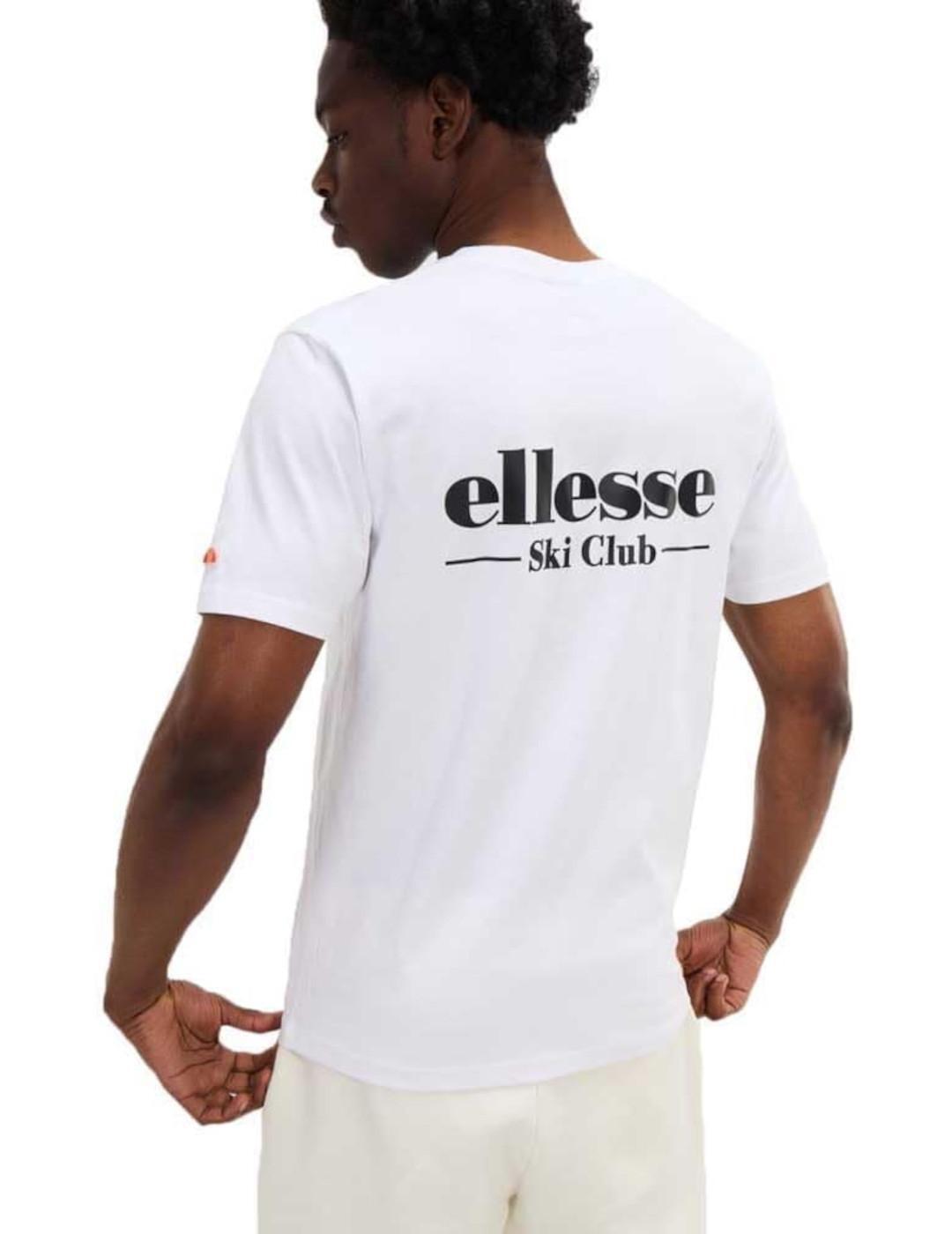 T-shirt pour Homme Ellesse Condena Blanc 2/5
