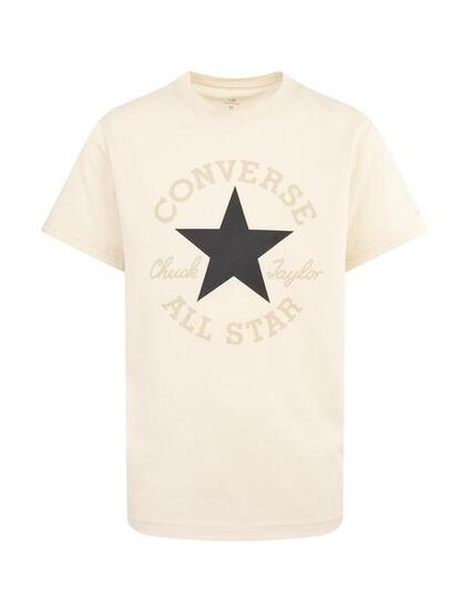 Camiseta para Niño Converse kids Natural ivori Beige