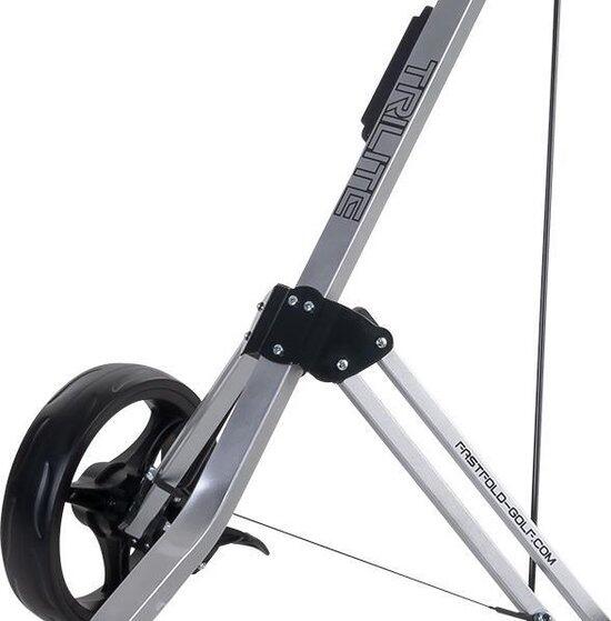 FastFold TriLite Chariot de golf - Argenté 2/3