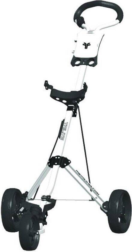 FastFold TriLite Golftrolley - Wit 1/2