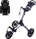 FastFold Square Golftrolley - Zilver/Zwart 1/3
