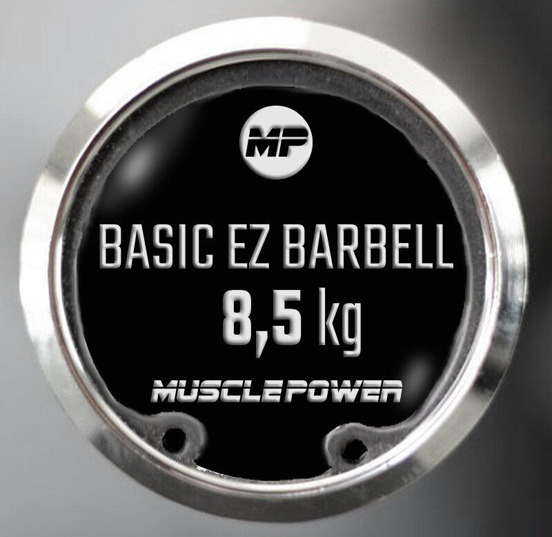 EZ Curl Bar Basic - Cromo - 50 mm 5/6