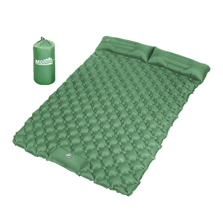 Double self-inflating mattress 6.5cm thick