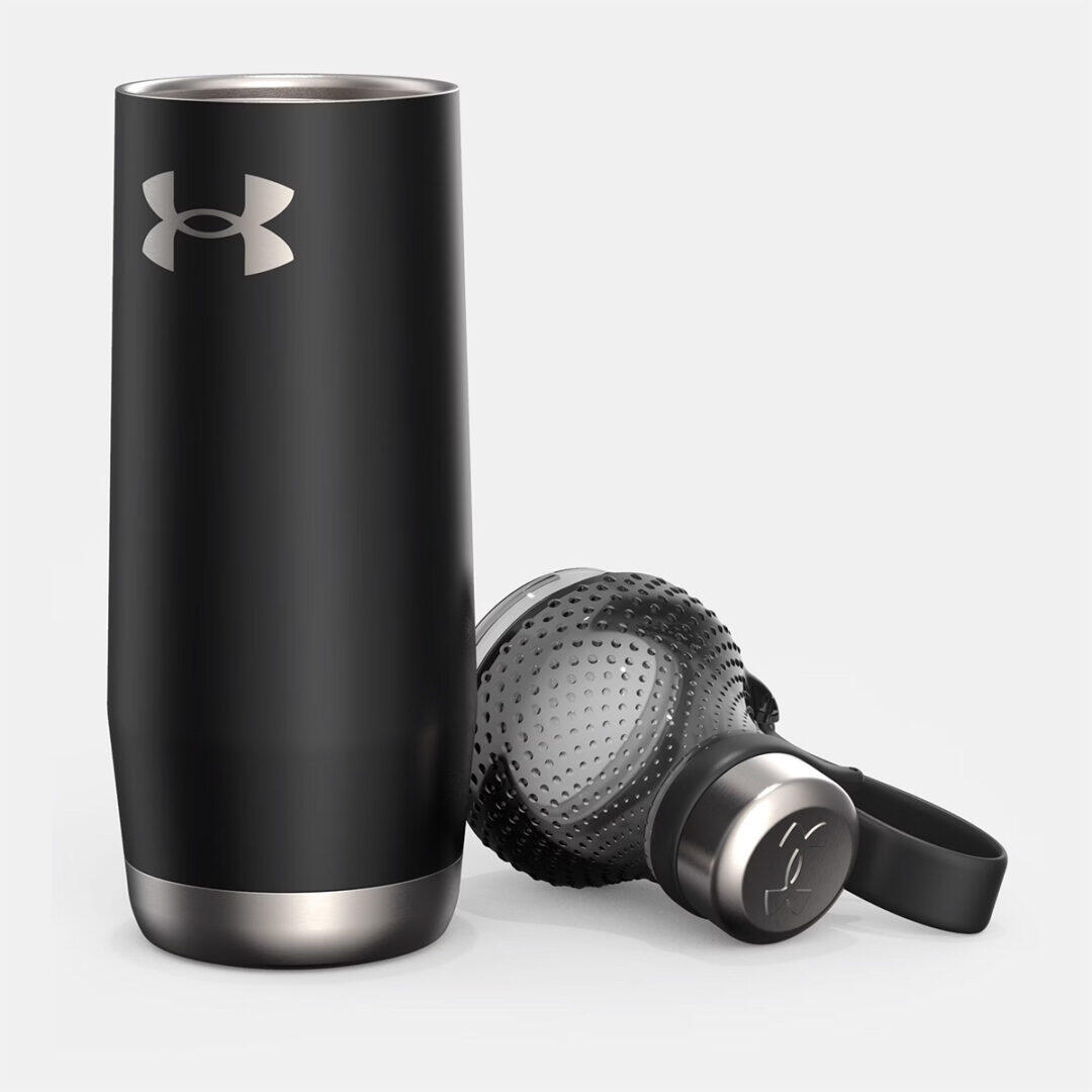 Gourde 60 cL UA Beyond convertissable en gobelet Noir et argent 5/6
