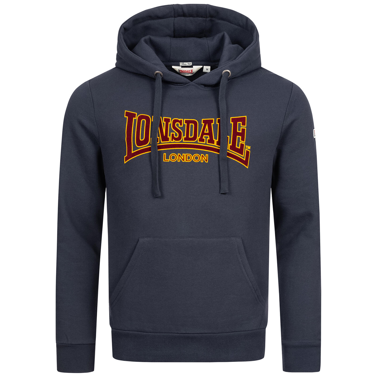 LONSDALE Herren Kapuzensweatshirt schmale Passform HOODED CLASSIC LL002 2/5