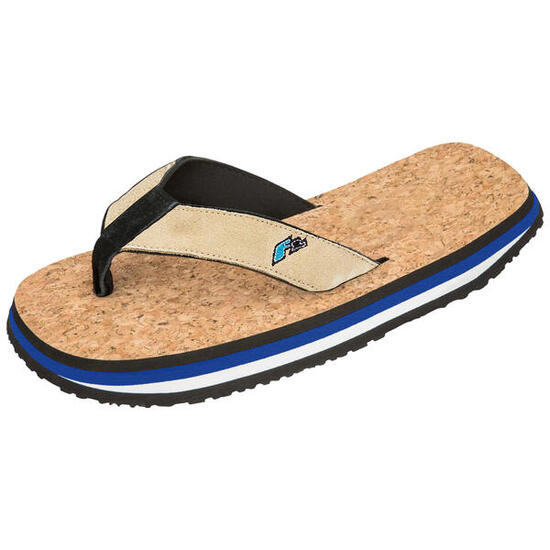 F2 Herren Schuhe Beach Slipper Comfort Flip Flops 40/41 Schwarz 2024/25