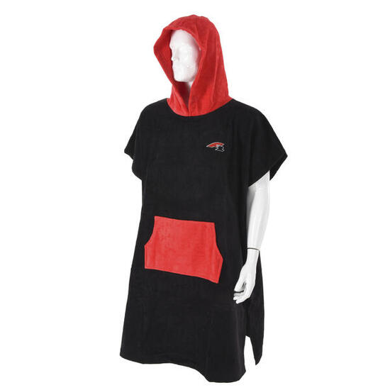 F2 Poncho "After Session Poncho" S/M Schwarz 2024/25