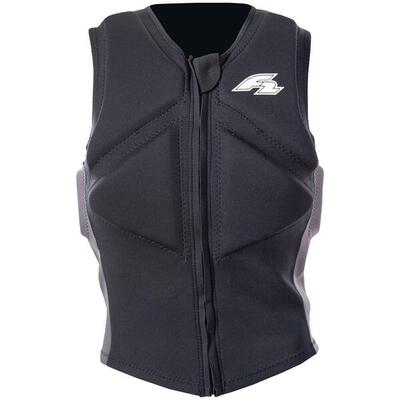 F2 Herren Prallschutz Weste Kite & Surf Weste S Schwarz 2024/25