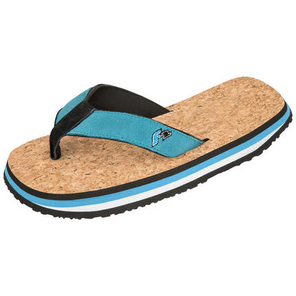 F2 Damen Schuhe Beach Slipper Comfort Flip Flops 36/37 Blau 2024/25
