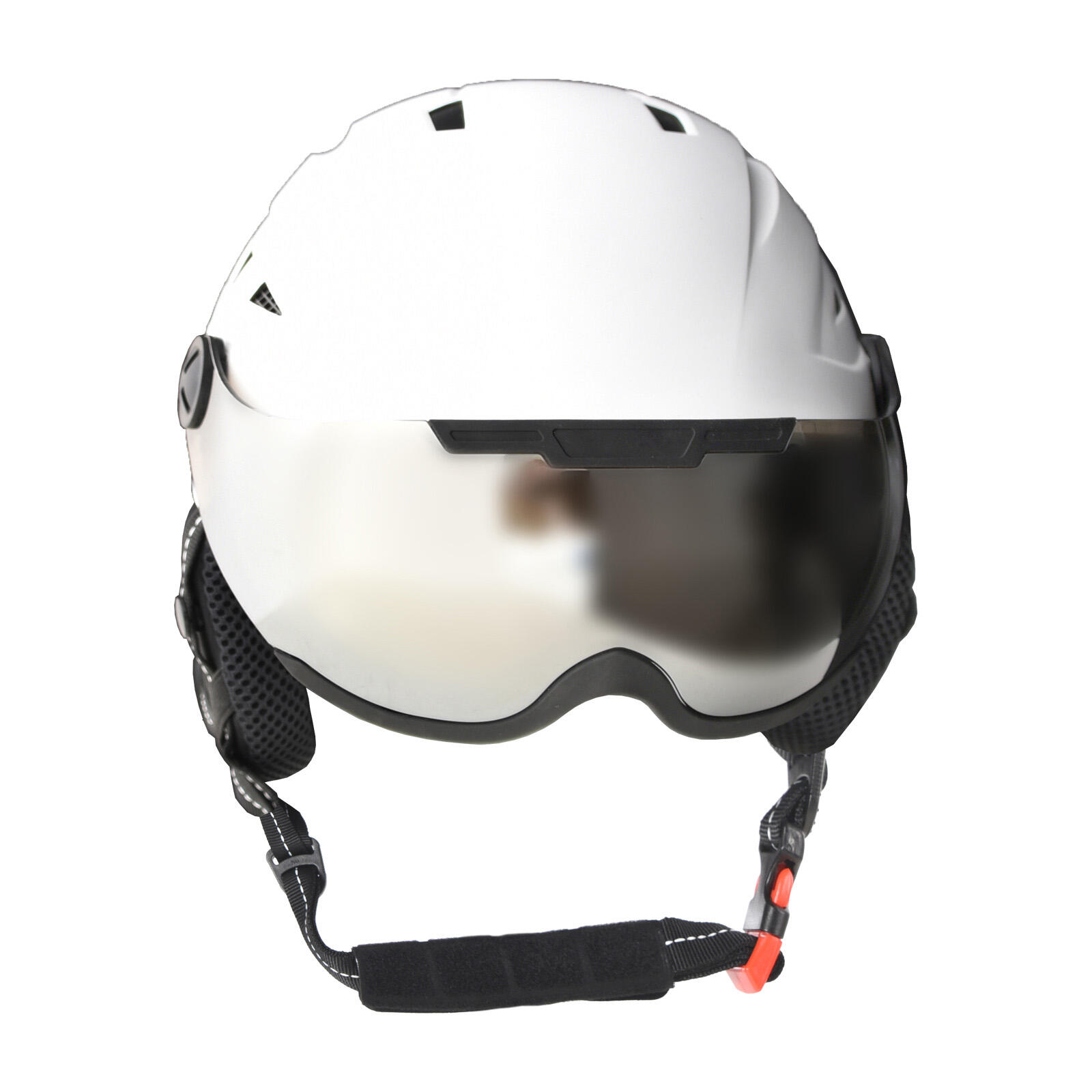 F2 Damen Snowboard Helm Helmet - Worldcup Team Girl  S/M Weiss 2024/25 2/3