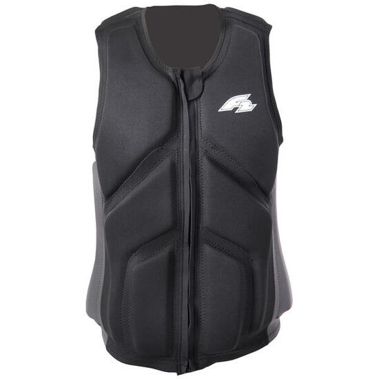 F2 Herren Prallschutz Weste Wake & Sup Weste XXL Schwarz