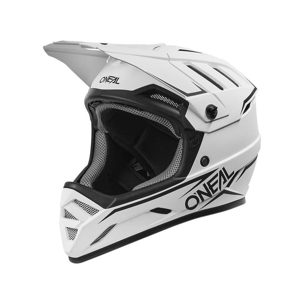 O'Neal Backflip Solid Integrale Helm Wit 7/7
