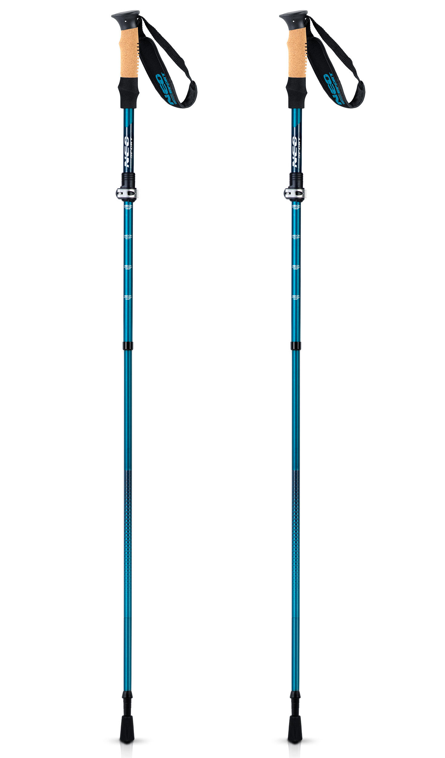 Kijki trekkingowe teleskopowe składane Neo-Sport NS-382 2/7