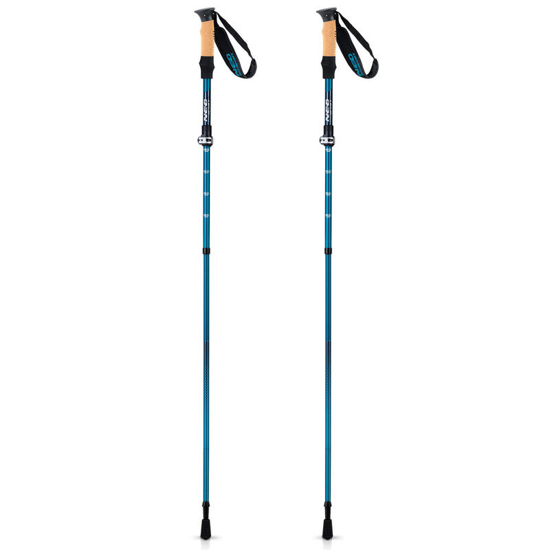 Bastoane de trekking Nordic Walking telescopice ajustabile