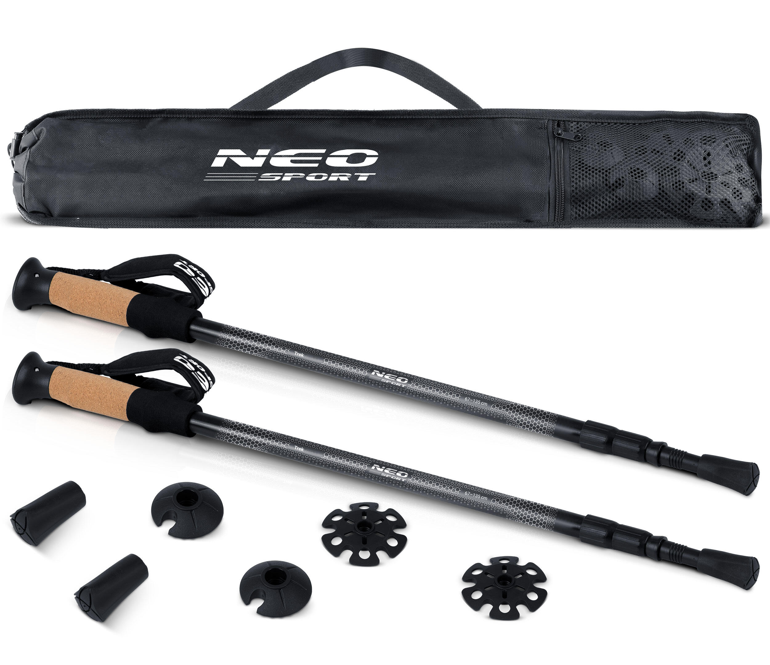 Kijki trekkingowe teleskopowe Neo-Sport NS-380 7/7